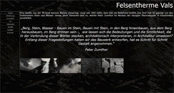 Desktop Screenshot of felsentherme.stmweb.de