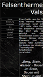 Mobile Screenshot of felsentherme.stmweb.de