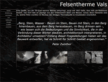 Tablet Screenshot of felsentherme.stmweb.de